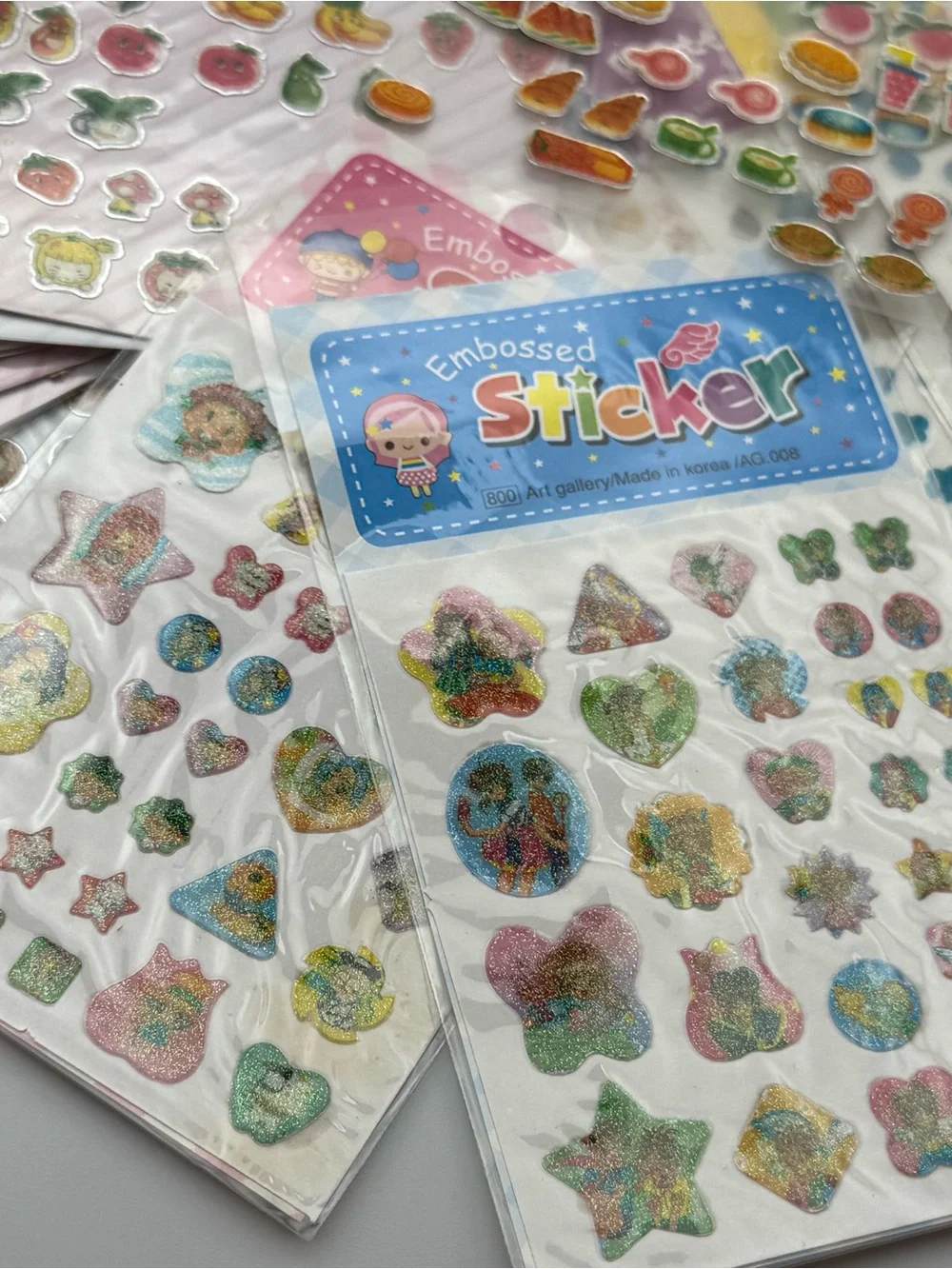 Assorted Cute Stickers Pack - Multicolor Decorative Stickers for Parties